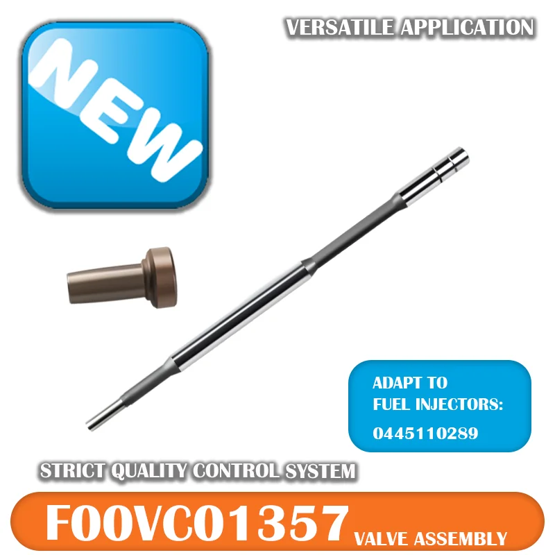 F00VC01357 Common Rail Injector Control Valve Assembly Precision Injection System Repair Parts Compatible With 0445110289 LI1542