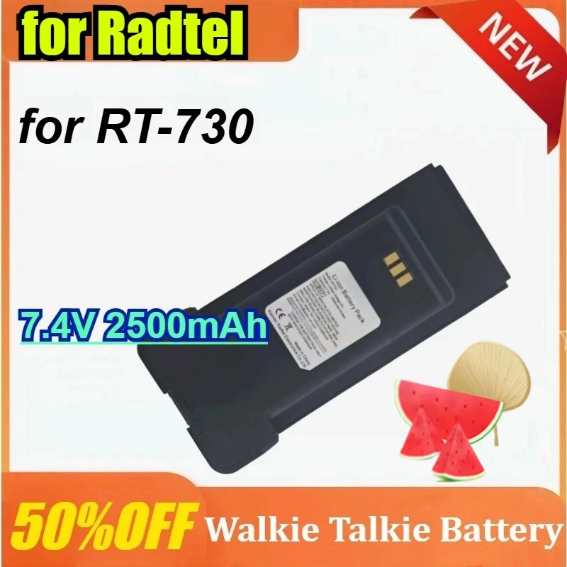 

Новая литий-ионная батарея для радиостанции Radtel RT-730 с зарядным портом Type-C, 7.4В 2500мАч