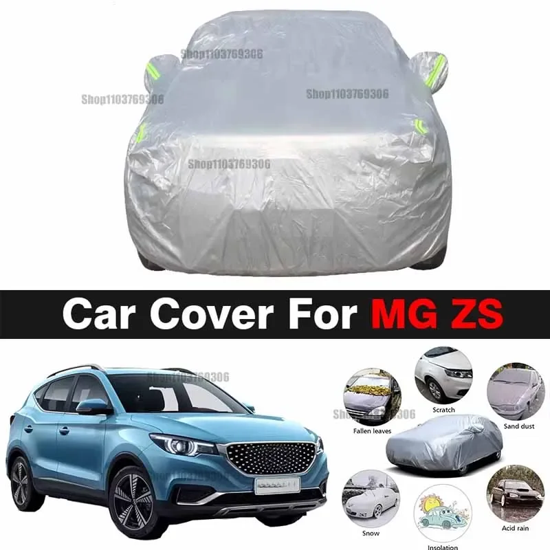 

For MG ZS Outdoor Protection Full Car Covers Snow Cover Sunshade Waterproof Dustproof Exterior Car accessories