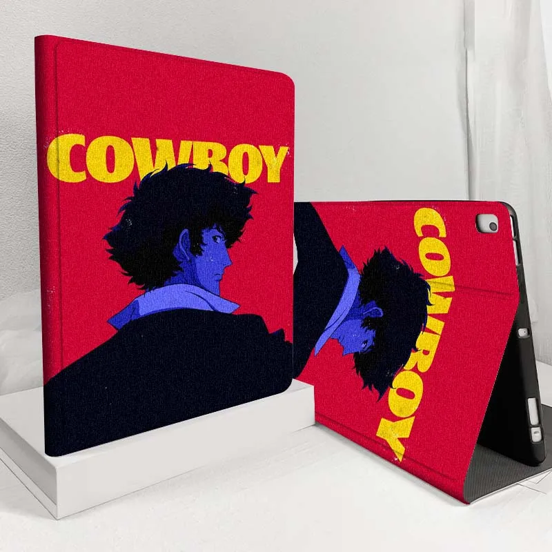 

Cowboy Bebop Art Logo For iPad Pro Air Mini 1 2 3 4 5 6 7 7th 8th 9th 10th 11th 10.2 9.7 10.5 10.9 11 12.9 13 Inch Tablet Case