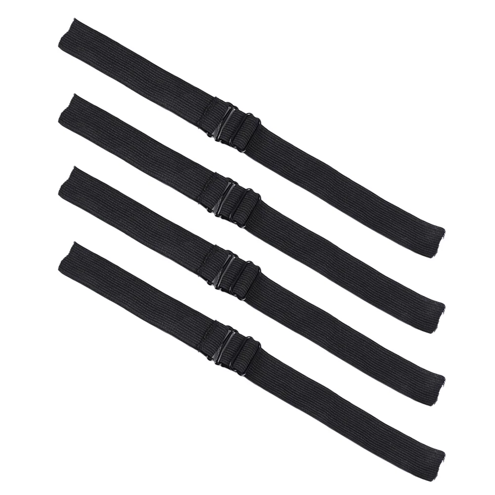 

4Pcs Elastic Band Adjustable Comfortable Grip Band Breathable Strap for Wigs Hair Extension Supplies Wigs Strap