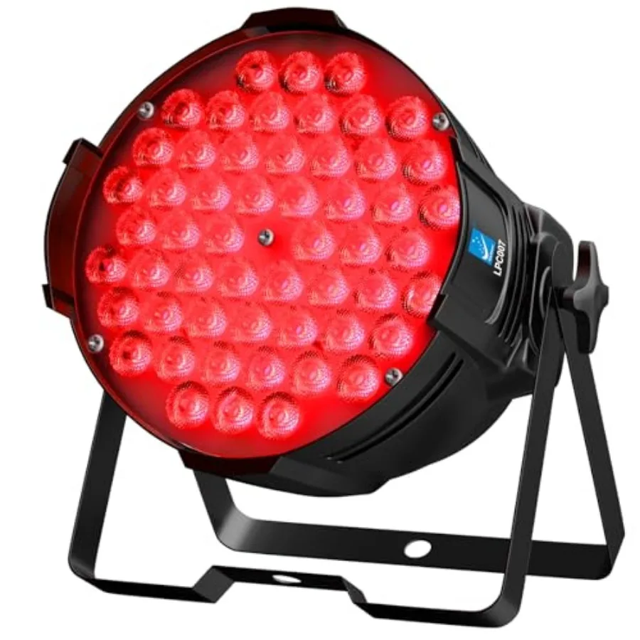 

Светодиодные сценические прожекторы PAR 5x3W RGB, многоцветные, яркие, с DMX, звукоактивированные, с функцией Master-Slave, для DJ-мероприятий и мероприятий