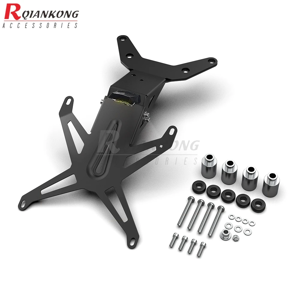 For Yamaha Tmax560 T-MAX560 Tmax T Max 560 2022 2023 2024 2025 Adjustable License Plate Relocation Bracket Fender Eliminator Kit