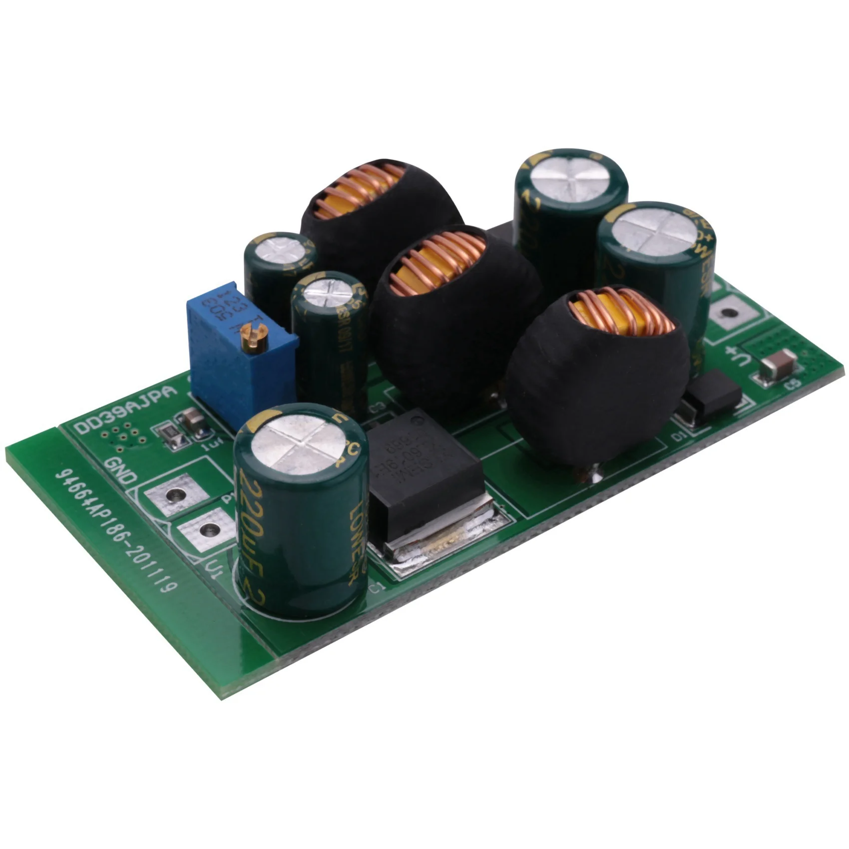 Persevering- 20W +- 5V-24V Positive & Negative Dual Output Power Supply DC DC Step-Up Boost-Buck Converter Module(No Terminal)