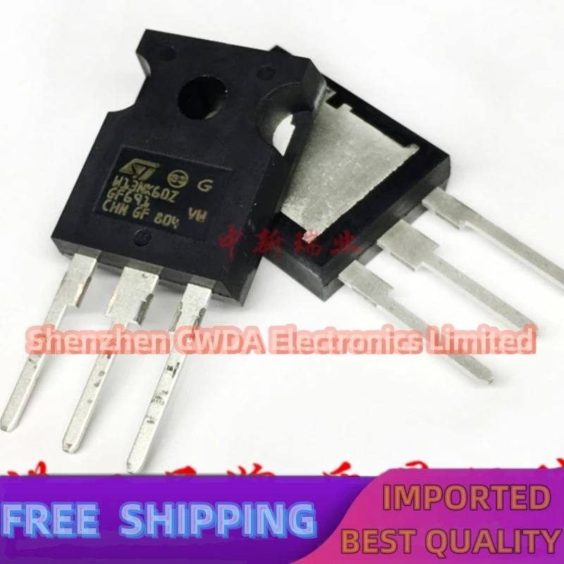 10PCS-20PCS   STW13NK60Z W13NK60Z  MOS TO-247 In Stock Can Be Purchased