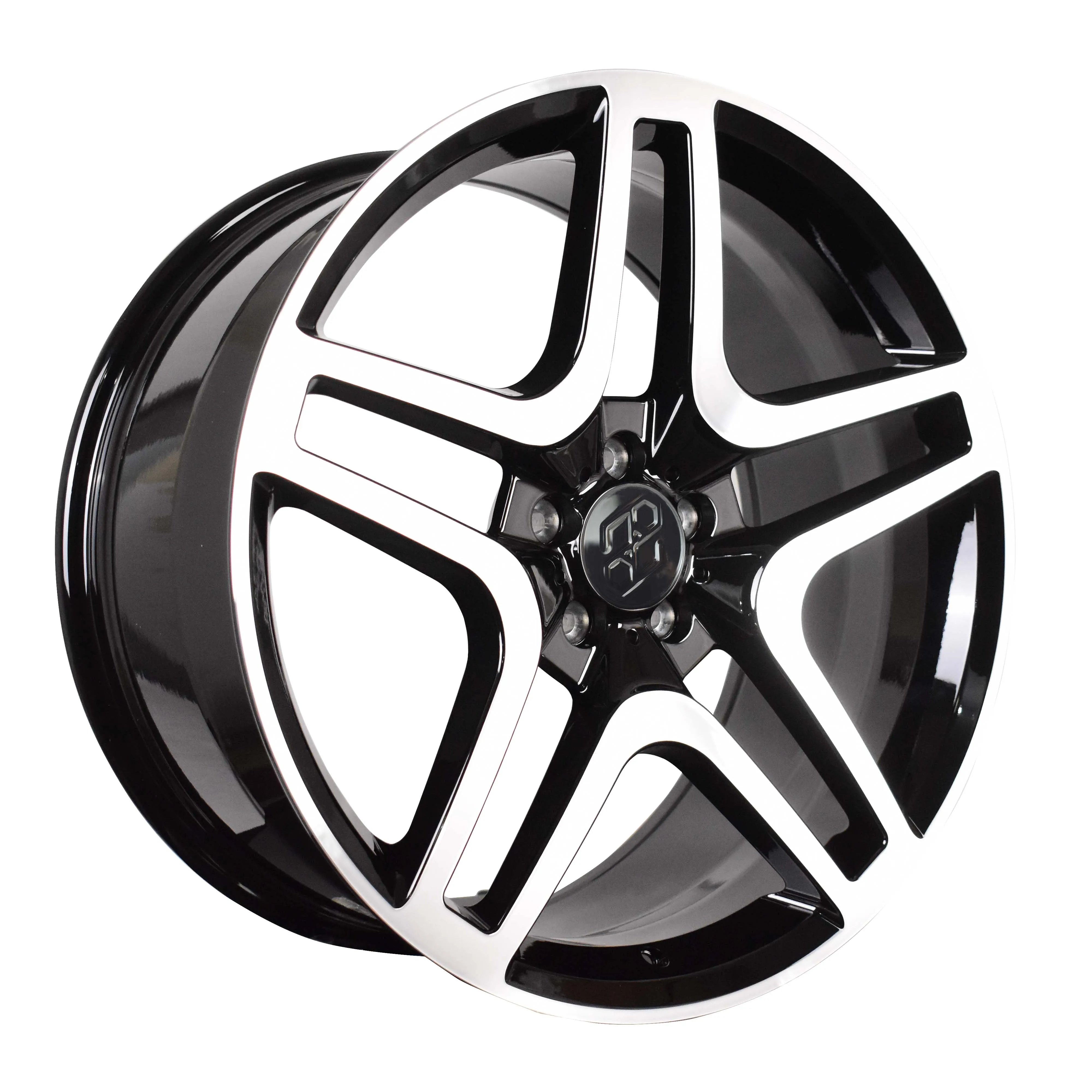 Pengzhen Forged diamond cut gloss black 20'' 21'' 22'' 5x112 alloy car wheels for Mercedes benz GLS550 AMG