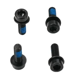 4Pcs Bicycle Disc Brake Bolts Screws Mountain Bike Oil Brake Caliper Fixing Screw M6*18mm Bolts Cycling Fixing Accessories