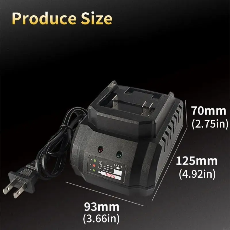 Intelligent 21V Lithium Ion Battery Chargers with Diagnostic Light Replacement 896C