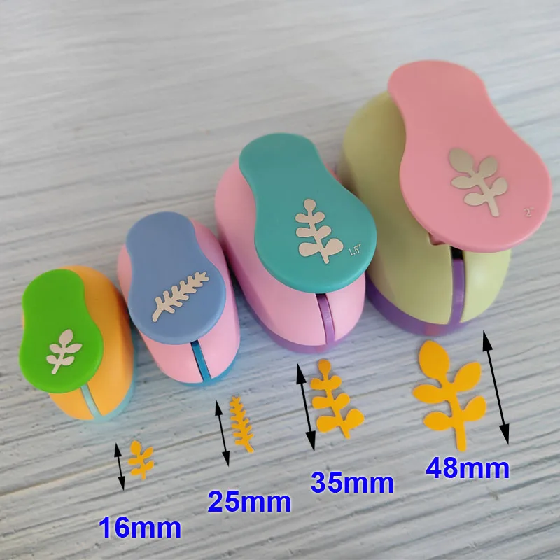 1pc Christmas Tree Cedar Oak Leaf craft punch Scrapbooking School DIY Gift Cedar Paper Cutter EVA foam Trees Hole Punches