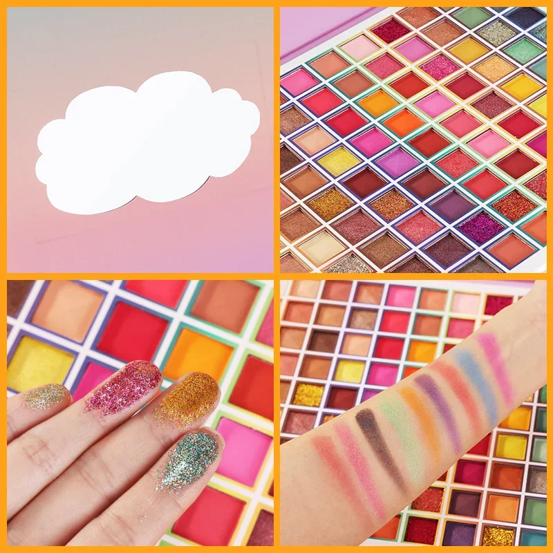 Professional Neutral 99 Colors Eyeshadow Palette Long Lasting Waterproof Colorful Eye Shadow Palette Makeup Set