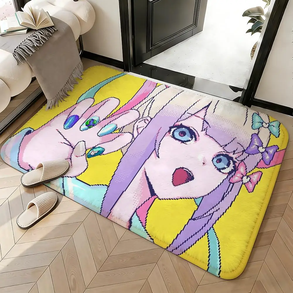 Soft Absorbent Non-Slip Rug Game N-Needy Streamer Overload Floor Mat Home Decor Doormat Bedroom Floor Mat Shower Carpet