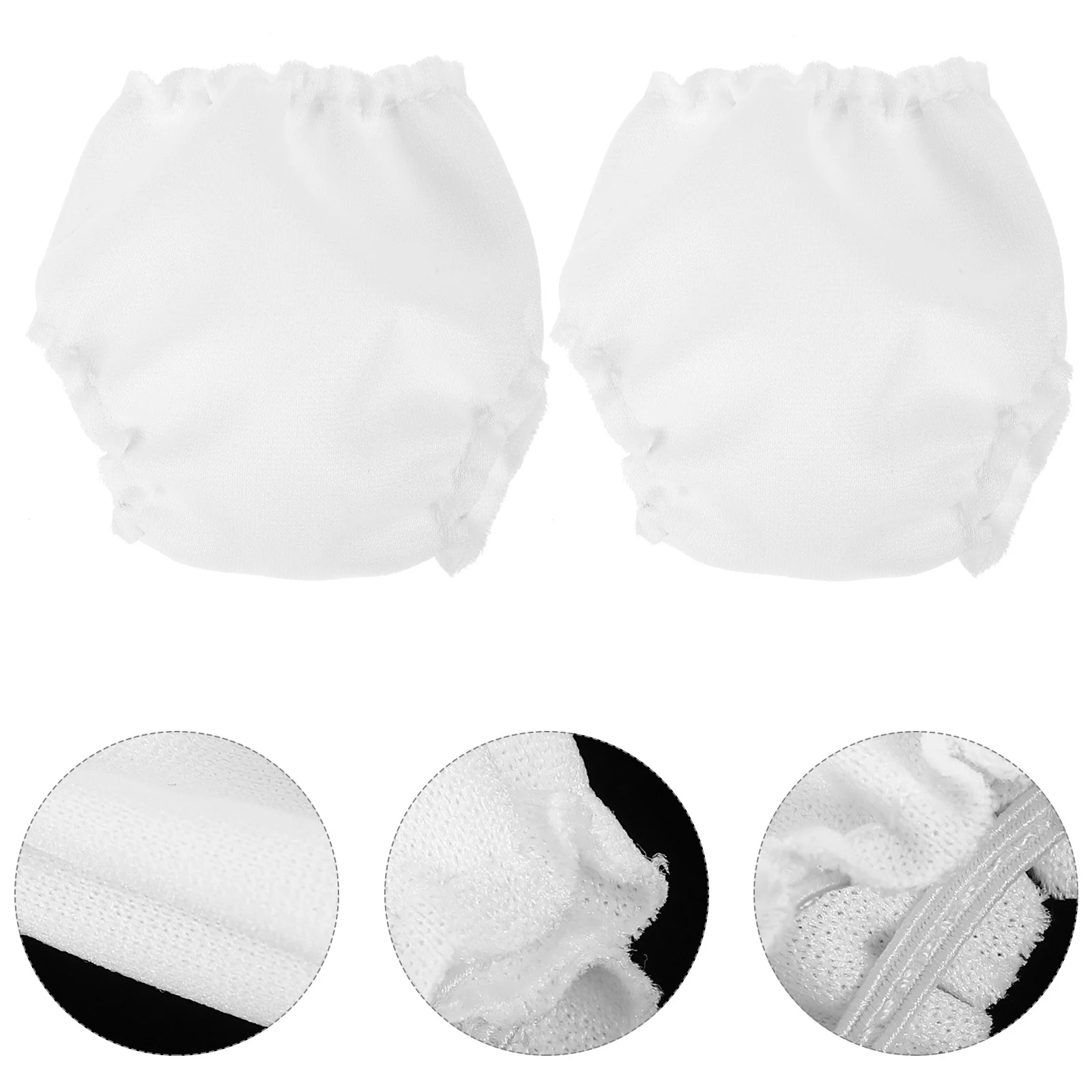 10 Pcs Panties Dollhouse Clothes Underwear for Dolls Babies Diapers Clothing Toy Mini Dress up Decoration