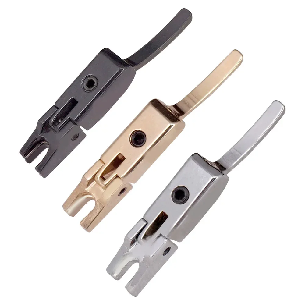

Guitar Bridge String Saddles Accessories Easy Installation Parts Replacement Spare Tremolo 67*15mm Black Golden