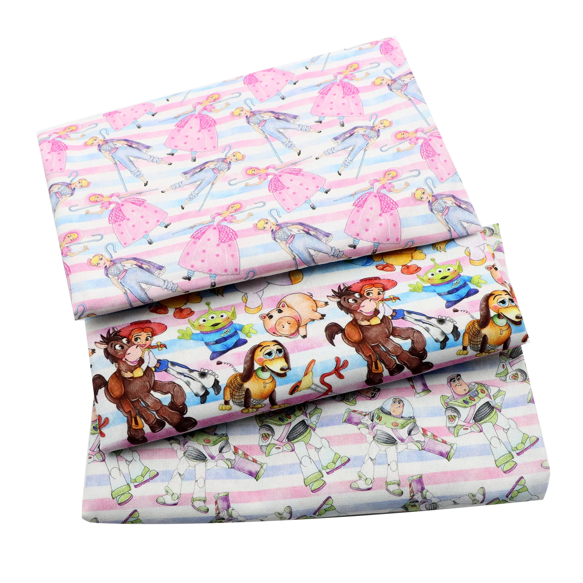 

50*145cm Patchwork Toy Story100% Cotton Fabric For Tissue Sewing Quilting Fabrics Needlework Material DIY Handmade