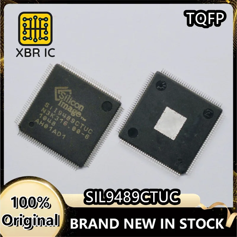 

(5/20 pieces) SIL9489CTUC SIL9489 QFP-100 LCD original chip, brand new, authentic, in stock, shipped quickly