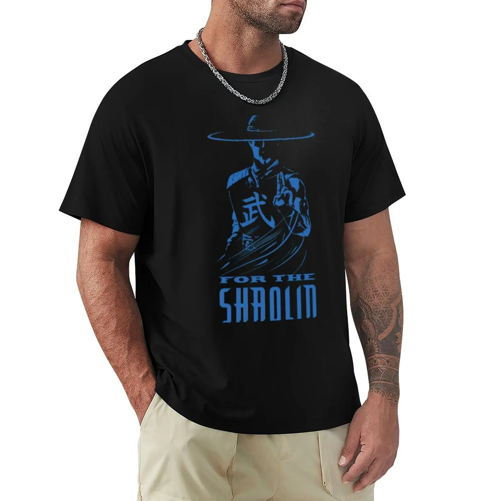

Mortal Kombat Kung Lao For The Shaolin T-Shirt fashion shirts aesthetic clothes sweat shirts graphic tee Men's t shirts