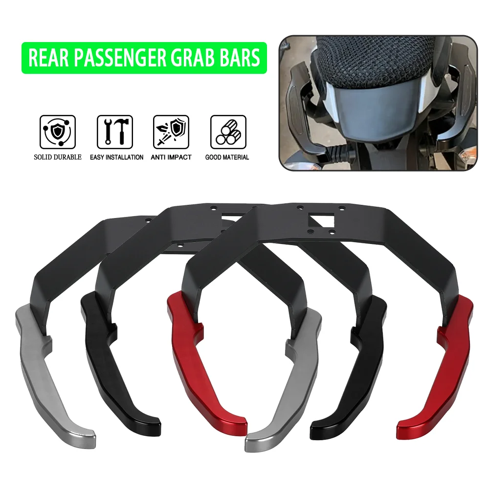 

Rear Passenger Handle Grab Bars Rails Pollion Seat Cover Rear Armrest Fixing Bracket For KAWASAKI Z 400 NINJA 400 Z400 NINJA400