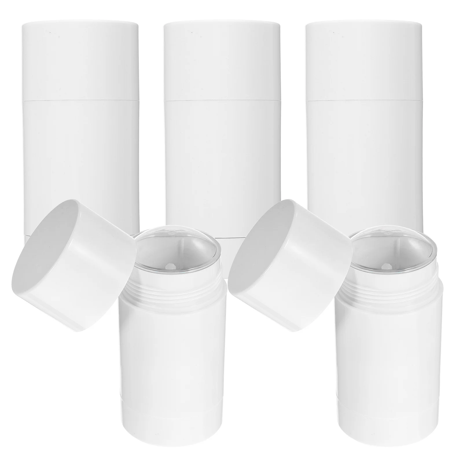 5 قطع من حاويات كريم البلسم، زجاجات بلسم عطر صغيرة قابلة لإعادة الملء، حاملات فرعية محمولة للسفر قابلة للتدوير #1