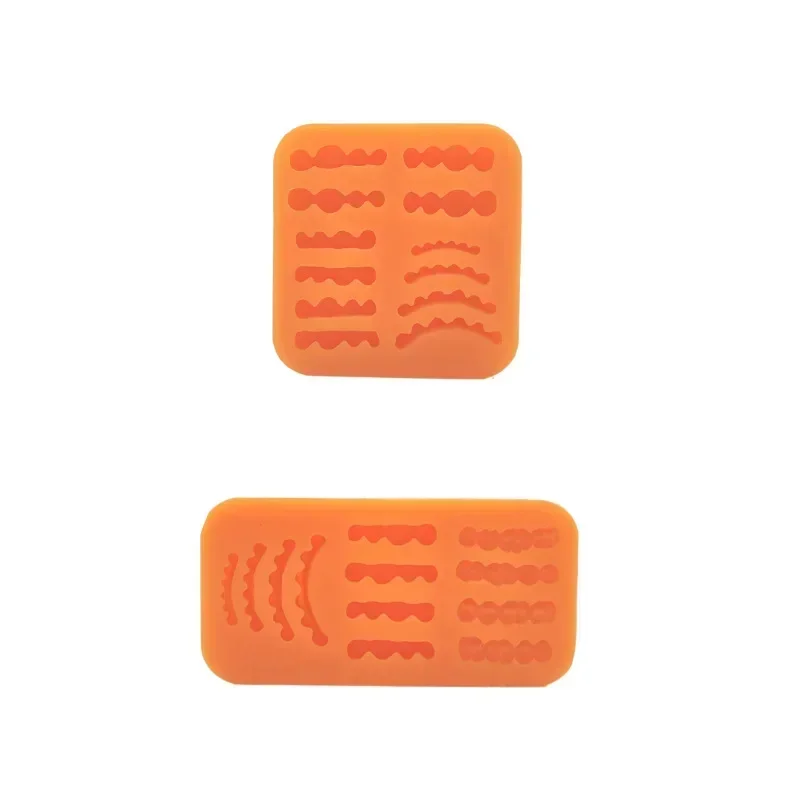 

1Pcs Dental Silicone Wax Mold Porcelain Teeth Missing Dentures Laboratory Use Dental Tools Inverted Mold Rubber Molding Wax Disc