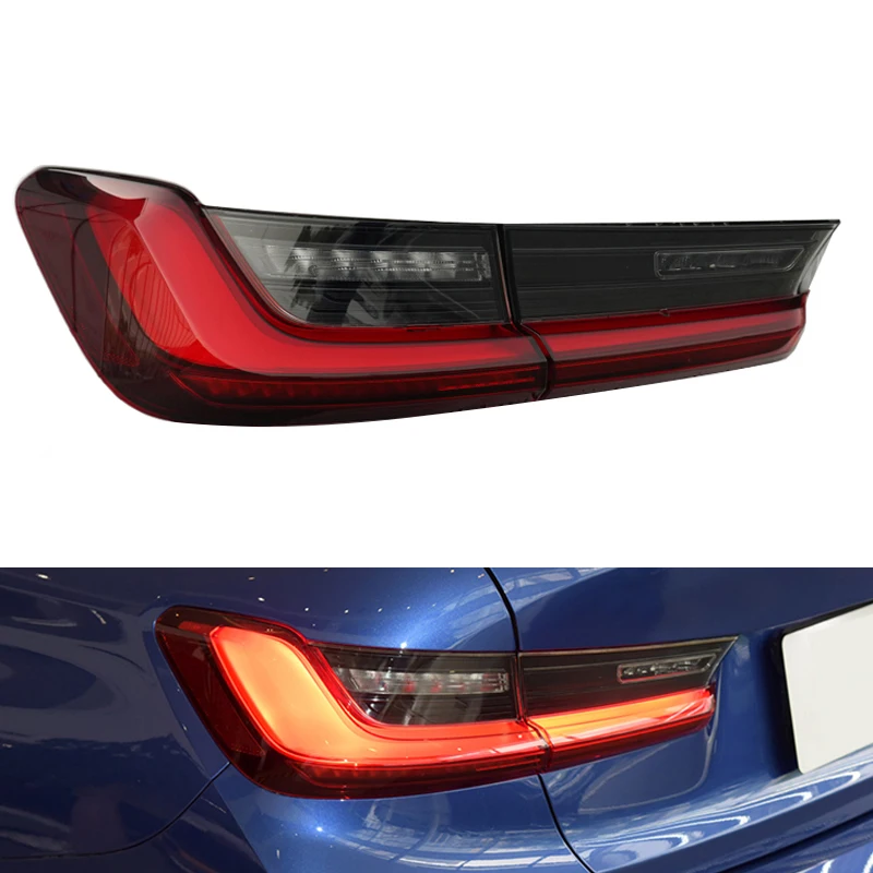 

For BMW G20 G21 318i 320i 325i 330i 318d 320d LED Tail Light Rear Driving Reverse Brake Turn Signal Warning Lamp Car Styling