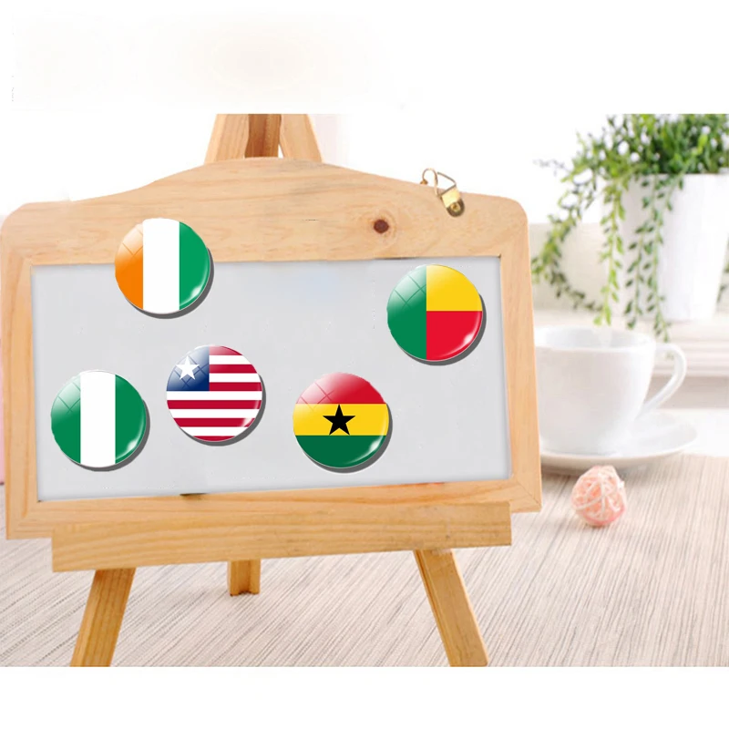 Flag Fridge Magnet Mauritania Senegal Gambia Mali Burkina Faso Guinea Cape Verde Liberia Ghana Togo Benin Niger Nigeria Stickers