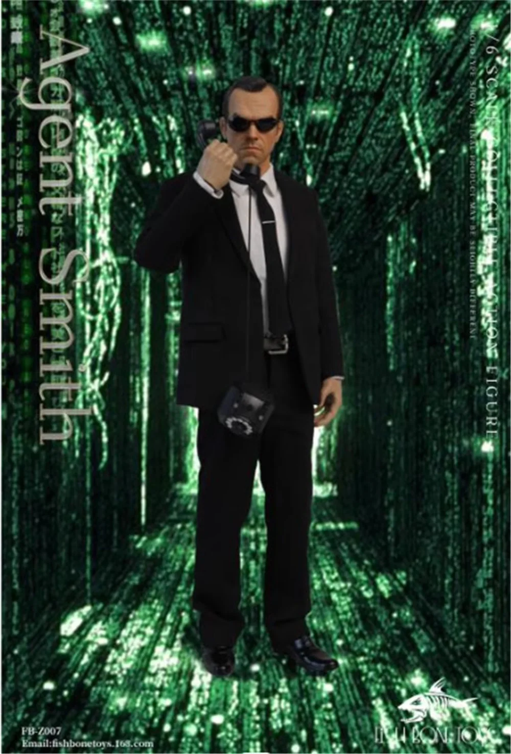 

1/6 FISH BONETOYS FB-Z007 The Matrix Wake Up Neo Agent Smith Full Set Moveable Action Figure Set Gift For Fans Collect