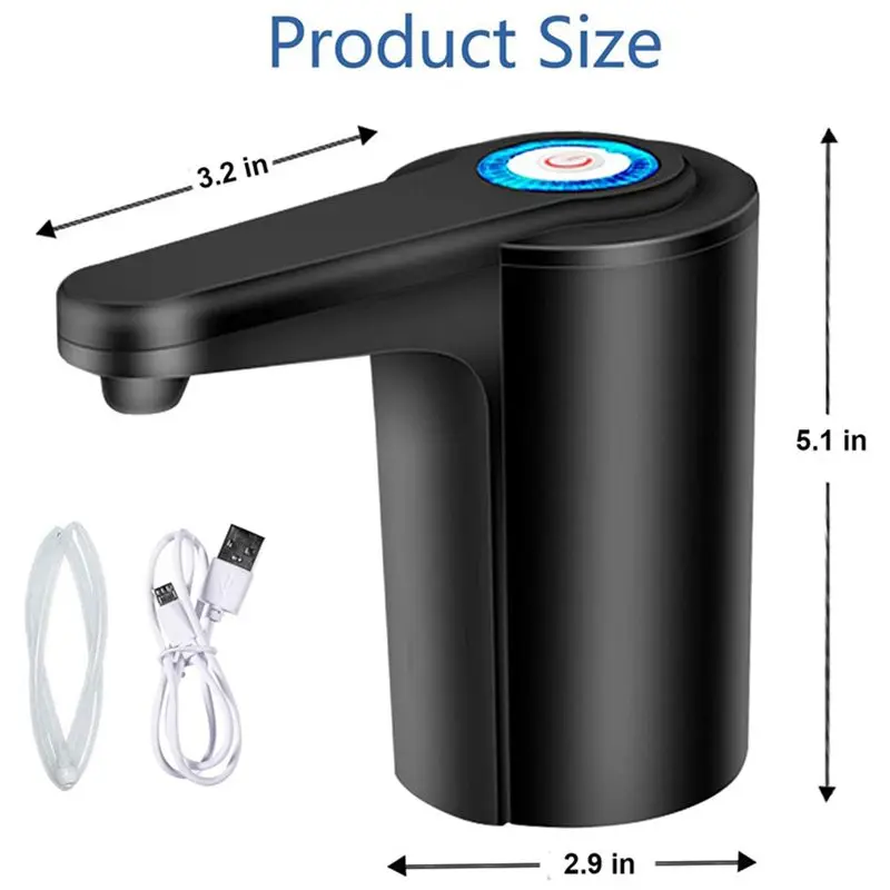 Picture 7: B83B-2X Water Dispenser 5 Gallon - Water Pump For 5 Gallon Bottle, Water Jug Pump USB Rechargeable Universal Automatic