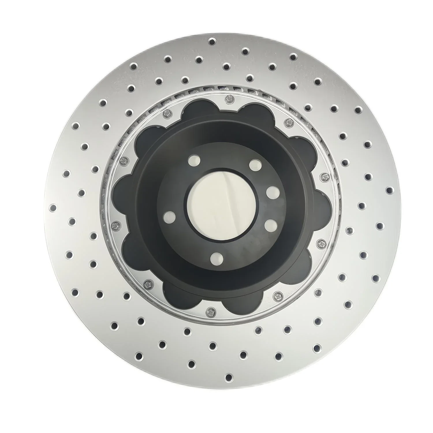 Brake Disc Hydraulic Brake Rotor 2 Piece Floating Brake Disc 380mm 95535140260 for Porsche