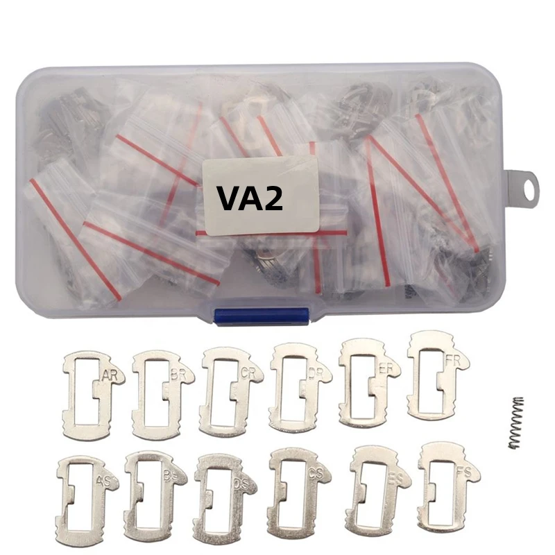 

OEM 240Pcs VA2 Lock Repair Accessories Car Lock Reed Lock Plate For Peugeot For Citroen