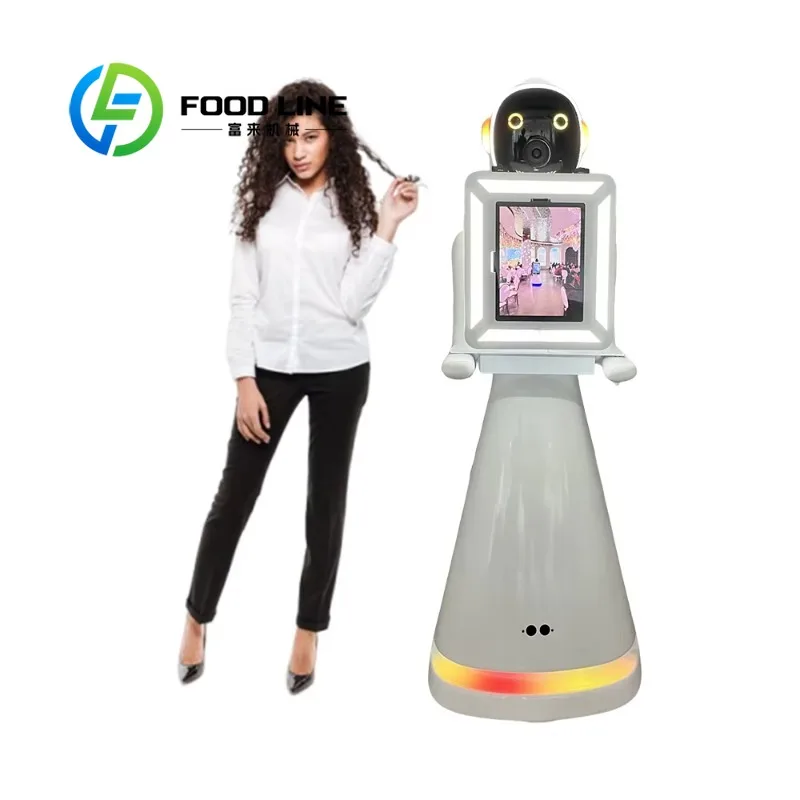 360° Automatic Rotating Selfie Photo Booth Robot Remote for Wedding Party Events Durable Flight Case Photo Booth Robot