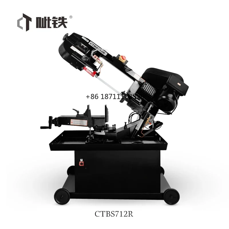 Band Saw Machine Provided Woodland Mills Hm130 Engine Band - Saw Machine Manual Cutting Metal CTBS712R Changeable Angle China