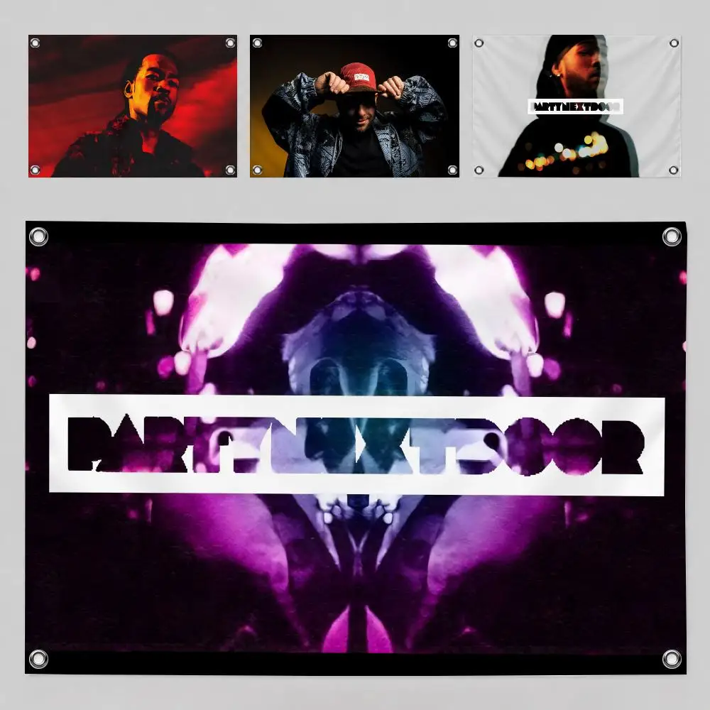 PARTYNEXTDOOR RNB Music Singer Flags Home Yard & Garden Decor Banner - Indoor Outdoor Wall Hanging Flag