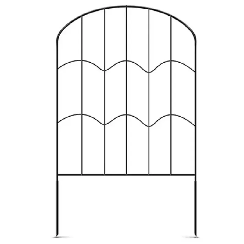LYY  Iron Garden Fence Partition Iron Wire Plant Climbing Support