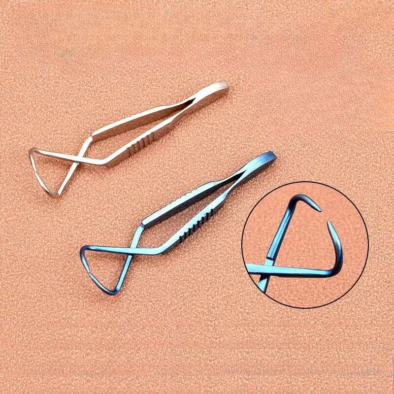 Stainless Steel Jones Towel Clamps 9cm Forceps Surgical Instruments Veterinary For General Use