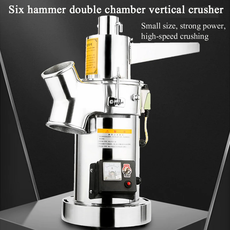 Pellet Mill Grains Grinding Machine Powder Grinder Crusher Machine Corn Pulverizer Medicinal Feed Milling Machine