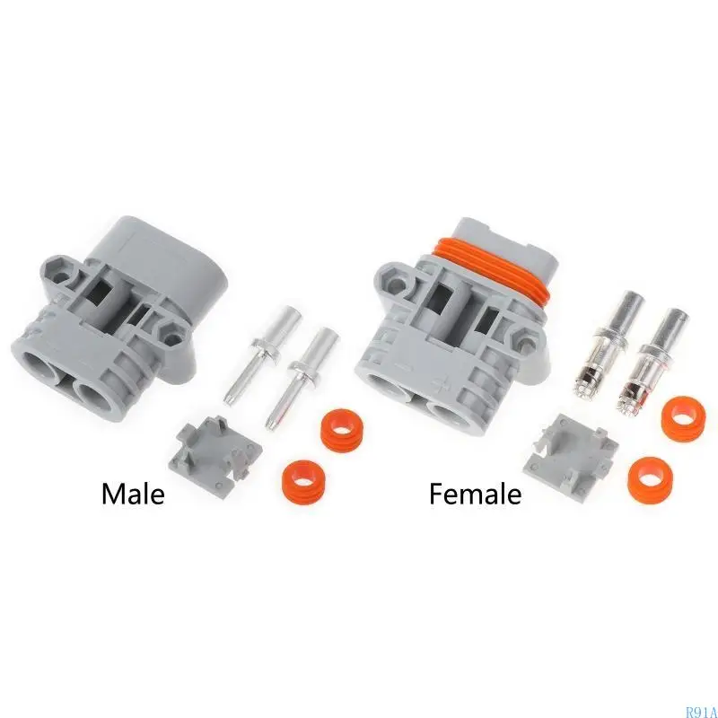 R91A Quick Plug 50A 600V Battery Quick Connector Power Male Female Plug