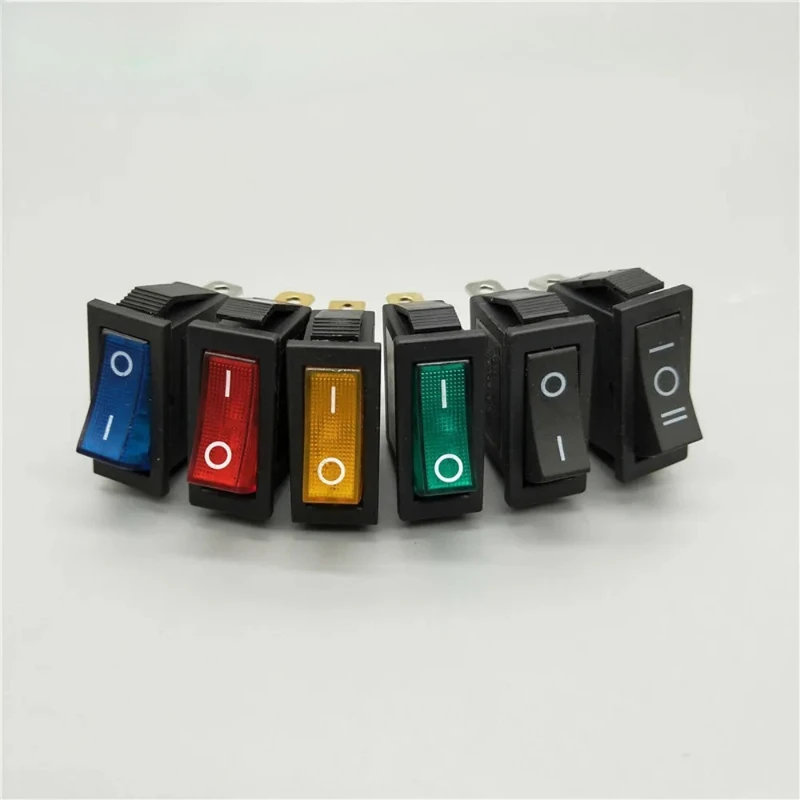 

1 шт. KCD3 кулисный переключатель вкл.-выкл. 2-позиционный 3-контактный переключатель корабельного типа со светодиодным источником питания 16 А 250 В переменного тока/20 А 125 В переменного тока 35 мм * 31 мм * 14 мм