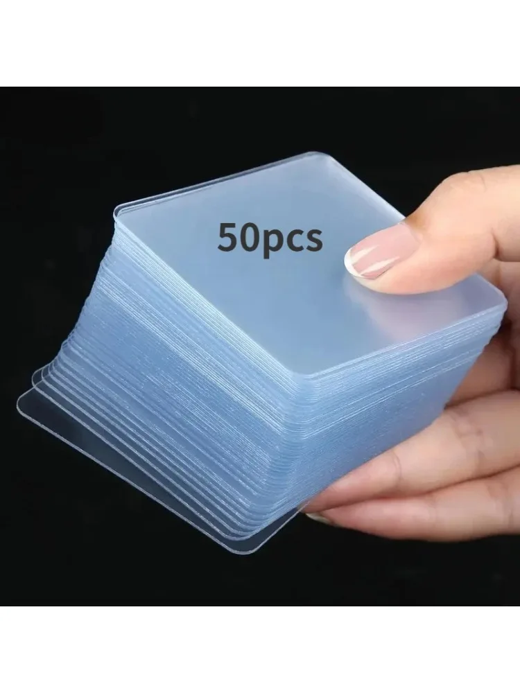 Ruban adhésif Double face robuste, 50 pièces, montage instantané des images et des tapis, sans effort, Solution réutilisable sans clous