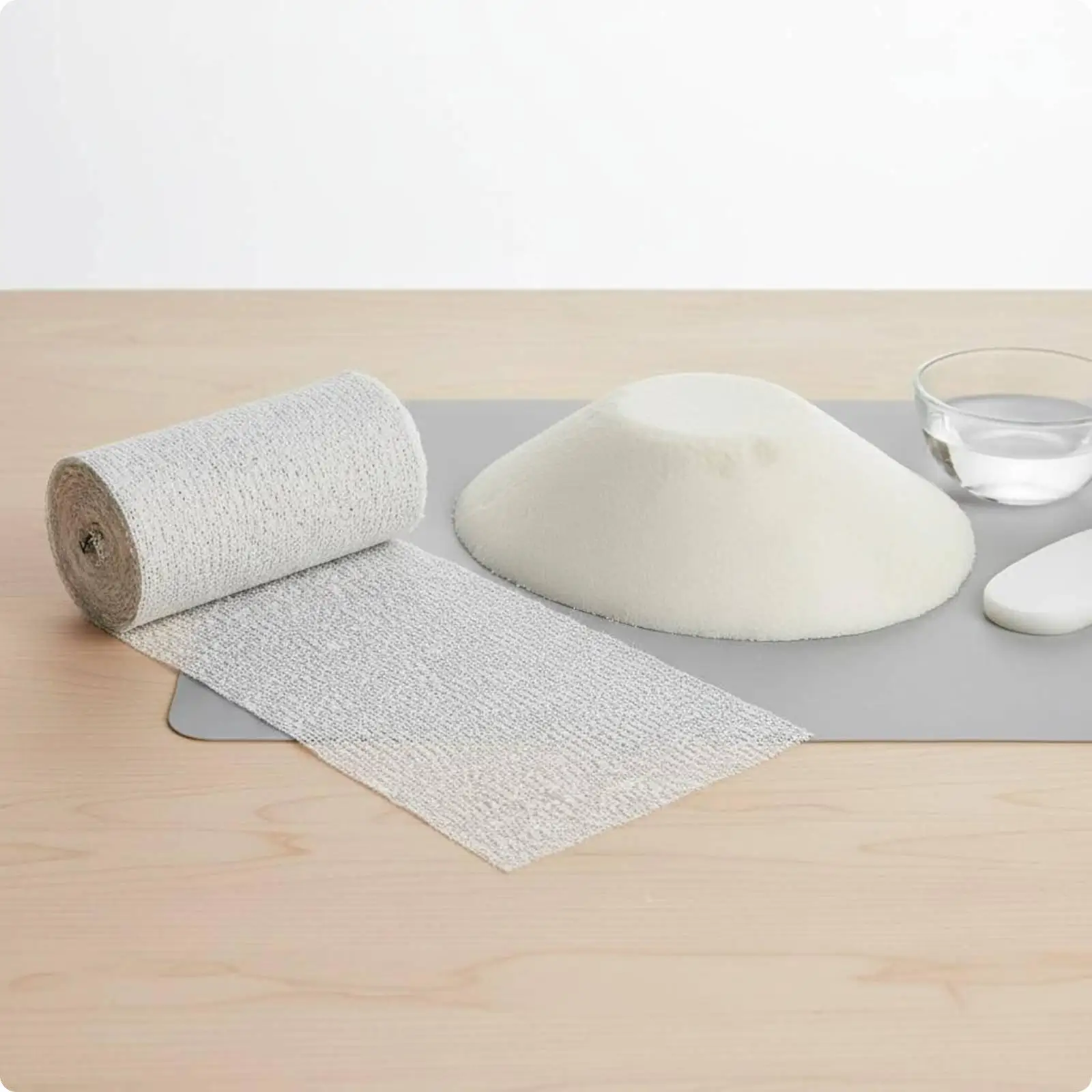 Plaster Cloth Rapid-Forming Shaping Diorama Cloth Simple to Use to Use Scenery Modeling Gauze for Sand Table