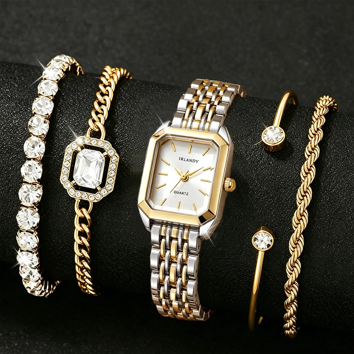5PCS Elegant Women Quartz Watc - огляд і ціна Ladies Fashion Watch