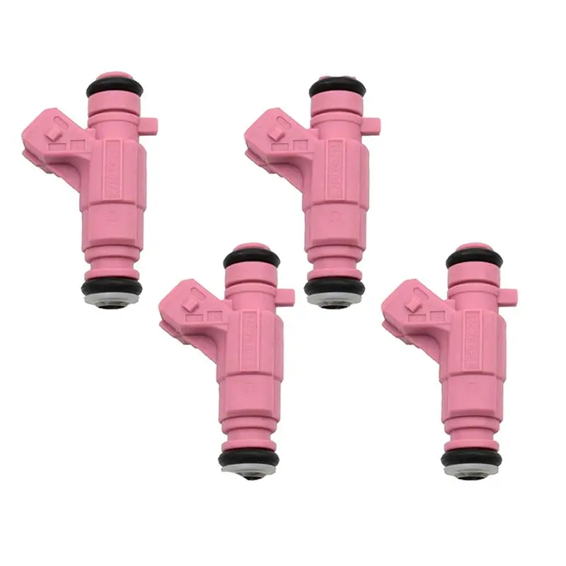 #62J Automotive Parts & Accessories,Fuel Injector Nozzle for Peugeot 206 207 SW Hoggar for Citroen C3 (Pink)