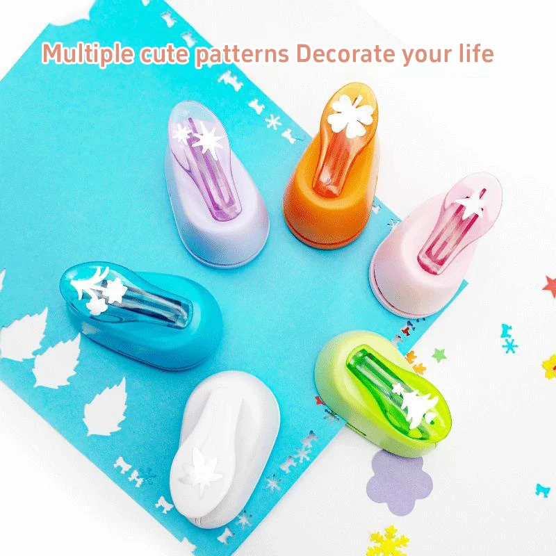 Stempel Grens Diy Punch Stempel Vorm Craft Punch Embossing Machine Ronde Perforator Getande Puncher Embosser Schoolbenodigdheden