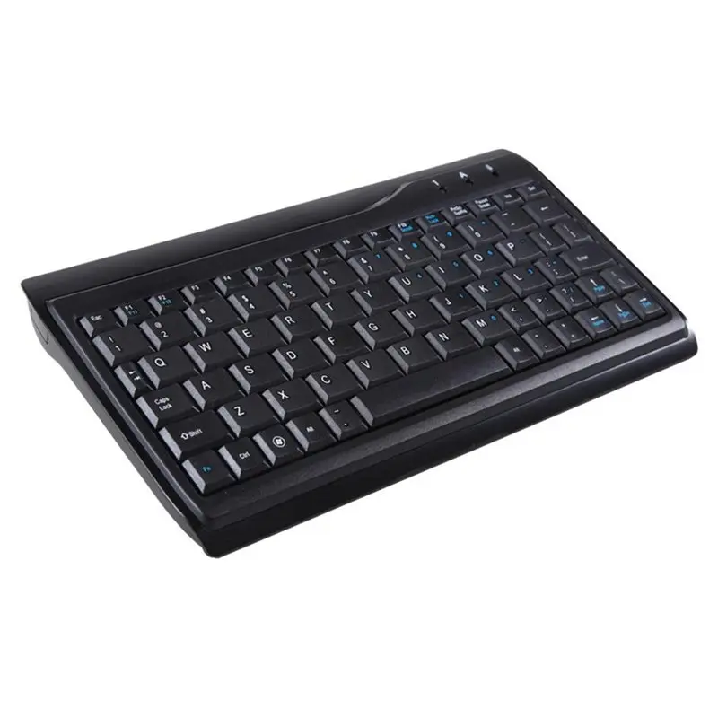 Portable Mini Keyboard Slim Low Profile Keyboard USB Wired Keyboard