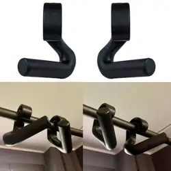 2 Pieces Pull up Handles Grips 45 Degree Angled Grip Handle Attachment for Barbells Strength Training Workout Home Pull up Bars