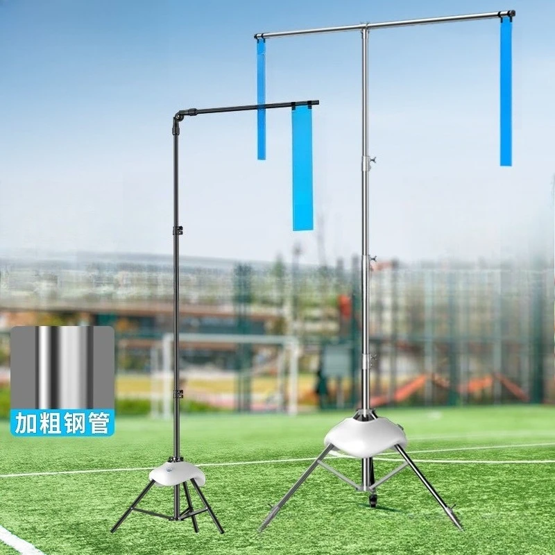 Professional badminton lofty trainer, sparring automatic rebound, swing retractable bracket