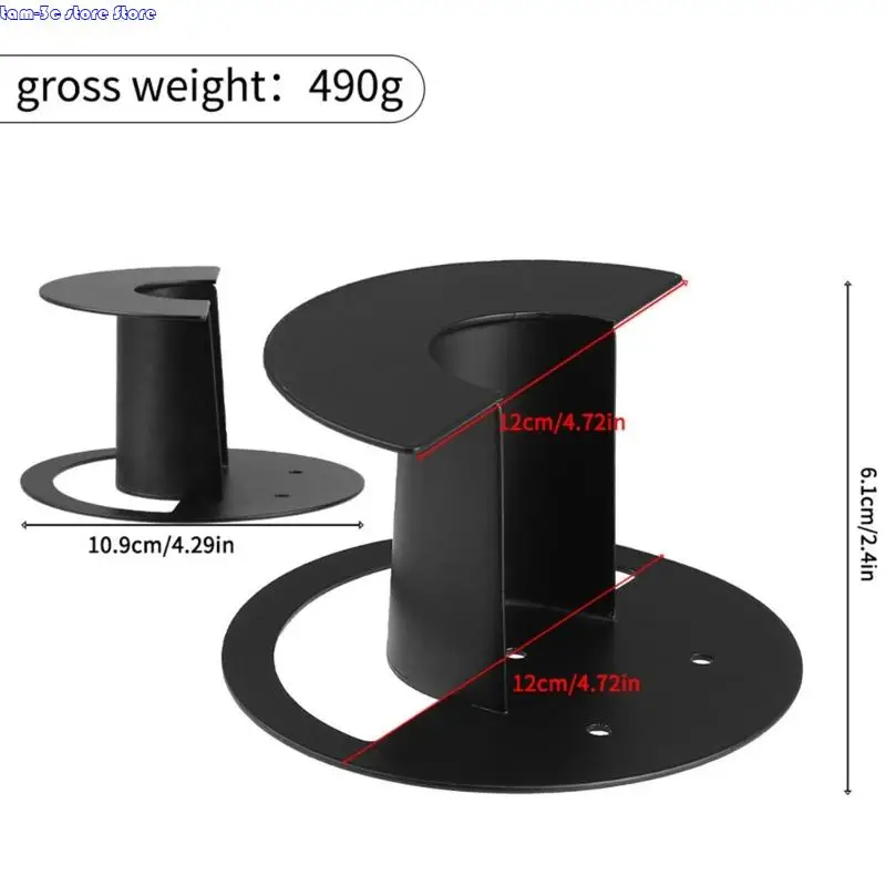 D0UAスペース保存ケーブルオーガナイザーブラケットイーサネットケーブル用のレストプルーフデザインカーヨットウォールマウントアプリケーションアクセサリー