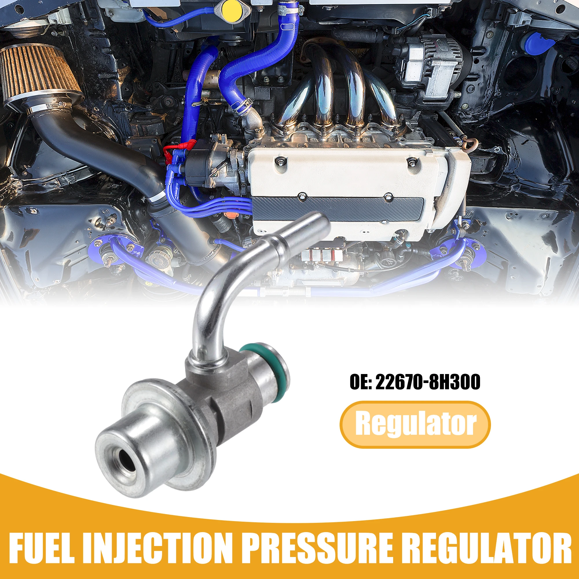UXCELL Fuel Injection Pressure Regulator No.22670-8H300 for Infiniti G35 2003-2006