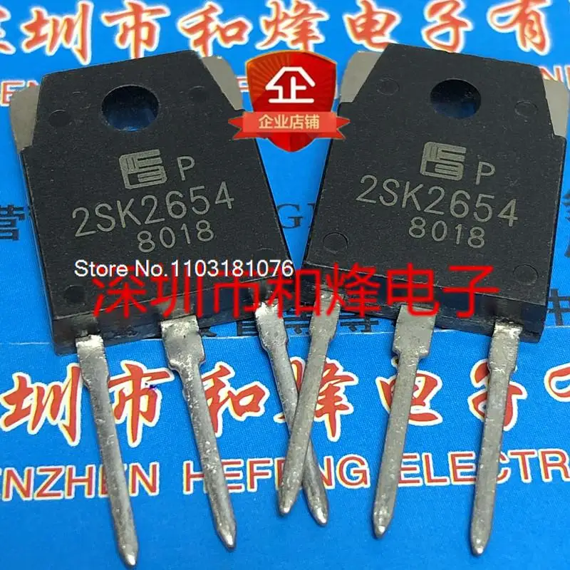 

Новый оригинальный чип питания 2SK2654 TO-3P 900V 8A