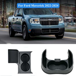 For Ford Maverick 2022 2023 2024 Car ABS Cup Holder Center Console Storage Box Interior Organizer Tray Auto Accessories