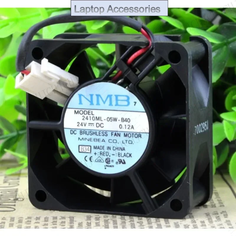 novo-ventilador-cooler-original-para-nmb-2410ml-05w-b40-24v-012a-conversor-de-frequencia-ventilador-de-refrigeracao-6025-60-60-25mm